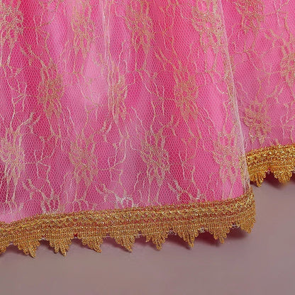 Fantasy Girls Sleeping Beauty Aurora Cosplay Princess Dress Kids Halloween Carnival Birthday Costume Party Clothing 3-10Years