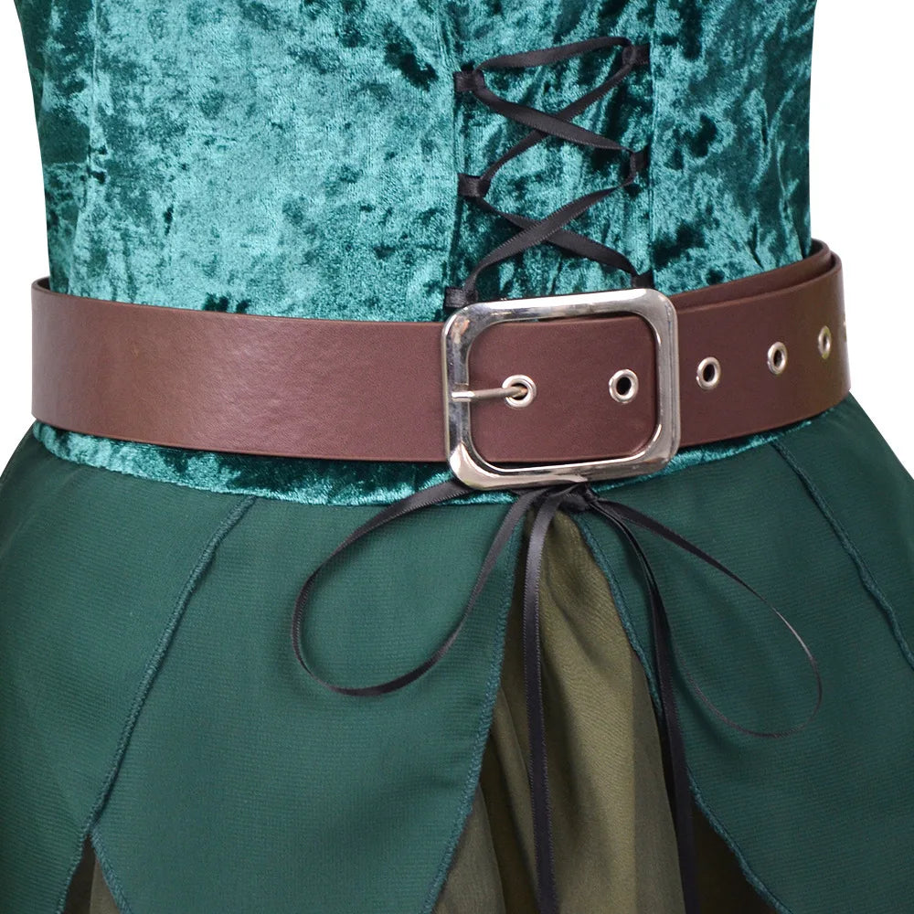 Women's Elves Medieval Cosplay Wizard of Oz Magic Elves cosplay dress Halloween cosplay costume
