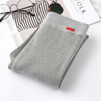 Women's Warm Winter Leggings, Thick Fleece Thermal Pants, Slim, High Waist, Elastic Tights, Solid Colors