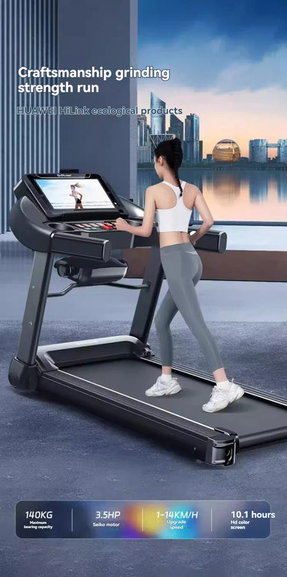 Tapis de course pliable multifonctionnel, mini tapis de course à domicile, équipement d'exercice intérieur, maison pliante de gym, 220V