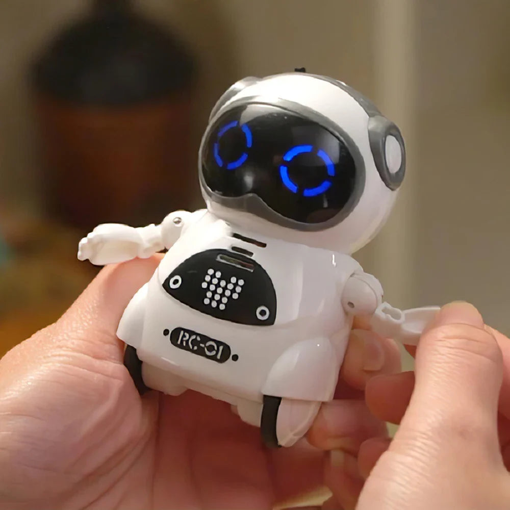 Robot peut parler, Dialogue interactif, reconnaissance vocale, enregistrement, chant et danse, conte d'histoires, Mini jouet Robot intelligent