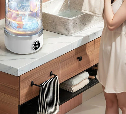 Mini Washing Machine Portable Rechargeable Fully Automatic Washing Machine for Underwear, Socks, and Small Laundry