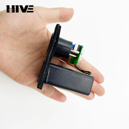 9V Guitar Active Pickup Battery Compartment, 9V Battery Holder, LC-5 Guitar Pickup Battery Cover, 3.5mm 6.35 Single Hole TRS Jack