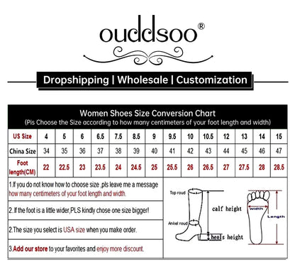 Ods Cowboy Western Boots For Women Real Leather Embroidered Pointed Toe Mid-calf Western Boot Retro Fashion Casual High Quality