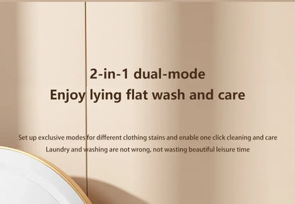 Mini Washer Underwear&Socks Makeup Brush Cleaner Washer Rechargeable Wireless Portable for Travel/Home/Dormit