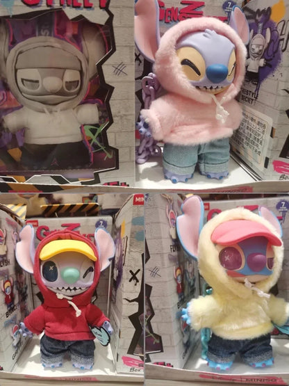 Stitch Gen Z Street Series Boîte Mystère Vinyle Poupées Mode Mignonnes Cadeaux d'Anniversaire