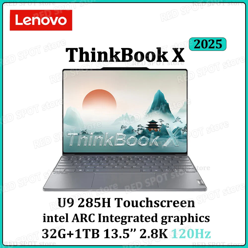 Lenovo ThinkBook X 2025 AI U9 285H/U5 225H 32GB+1TB 13.5inch 2.8K (2880*1920) 120Hz