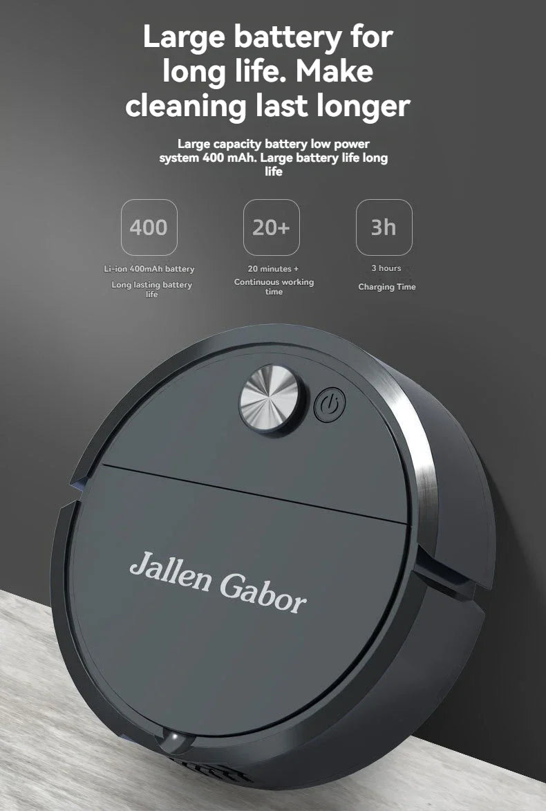 Mini smart sweeping robot 3-in-1, lazy cleaning machine, professional home cleaning equipment