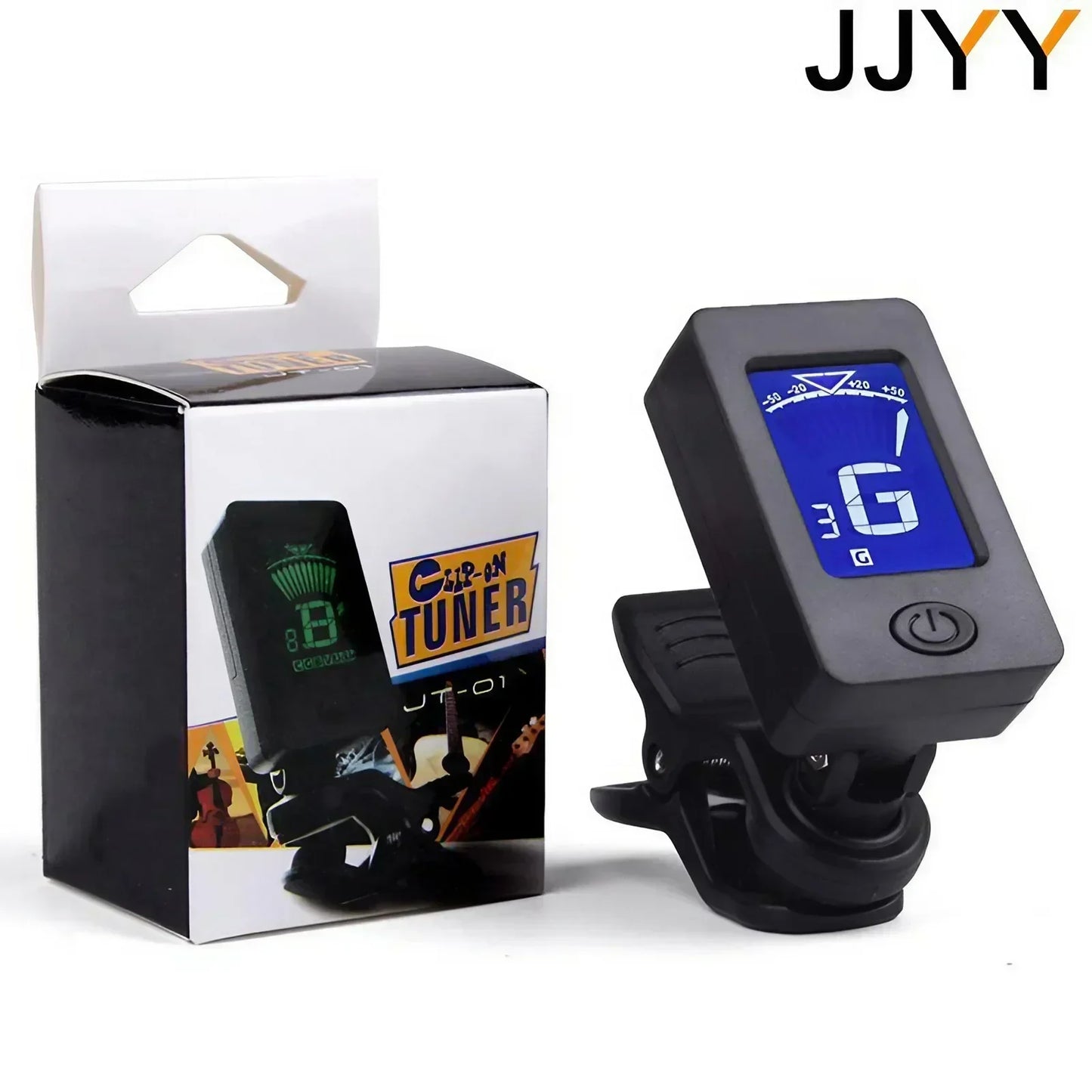Mini Guitar Ukulele Tuner Violin Bass Electronic Tuner Musical Instrument Accessories for Musicians