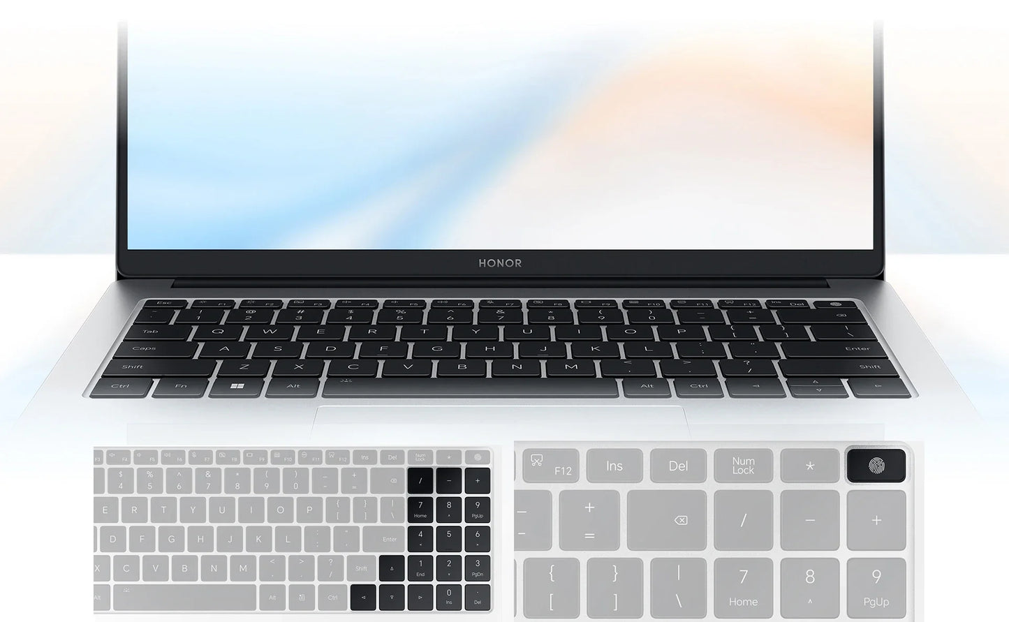 HONOR Laptop MagicBook X16 Plus 2024 BRI-721 16"Inch 2.5K 120Hz AMD Ryzen R7 8845HS 16/32GB 1TB Computer PC Notebook Ultrabook