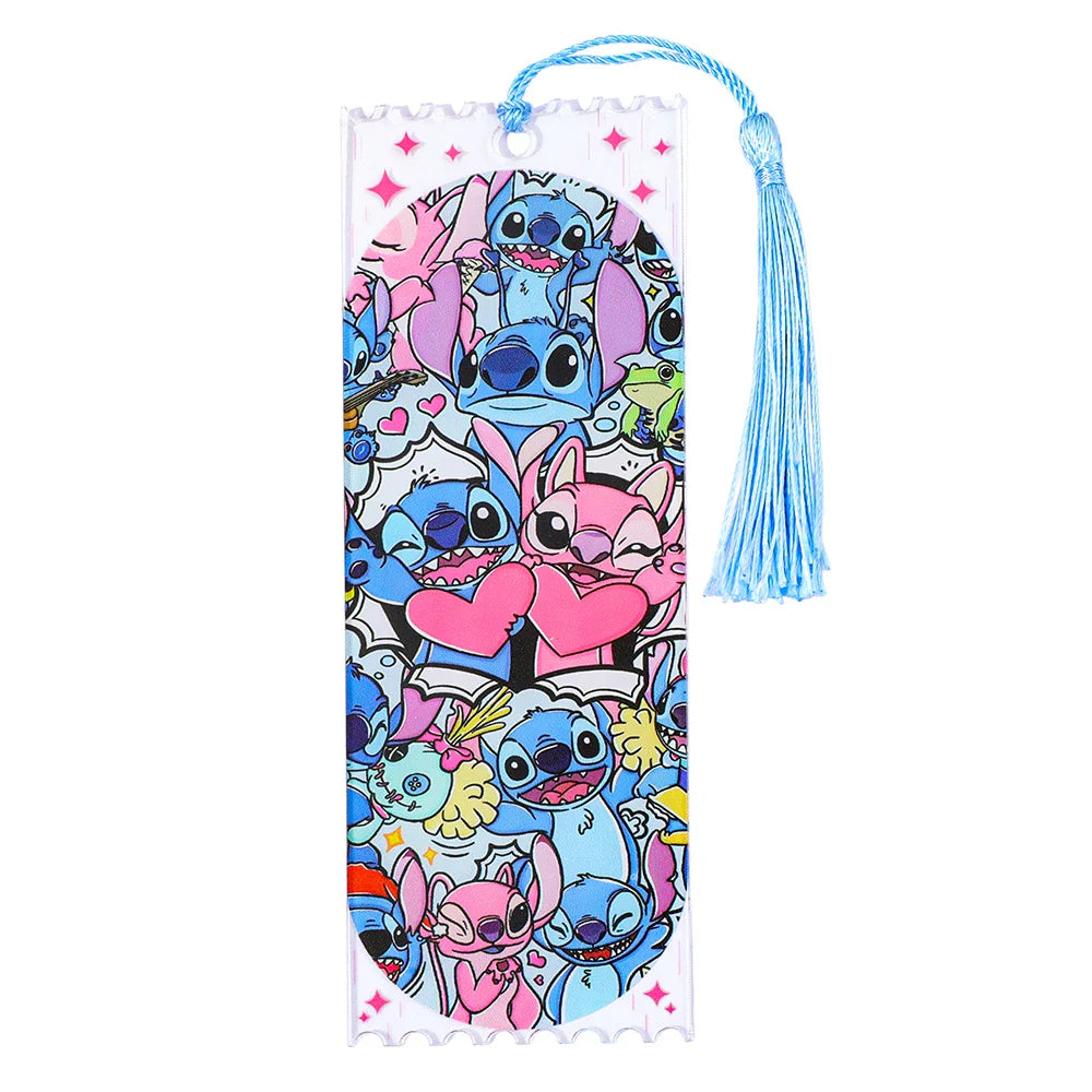 Cute Stitch Anime Bookmarks Anime Lovers Gifts Students Study Stationery Freshman Week Opening Season Back to School Gifts