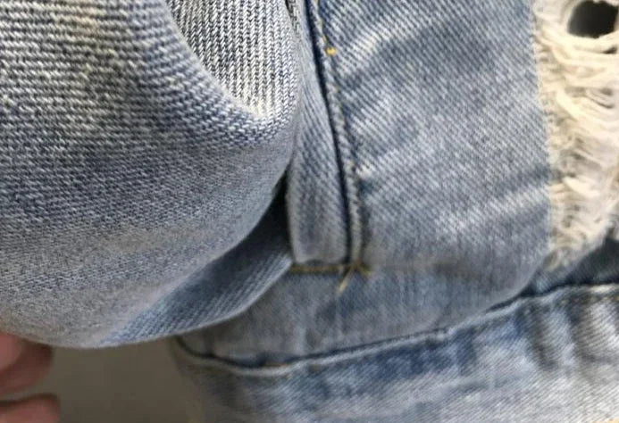 Manteau de cowboy pour hommes, vestes en jean amples et déchirées pour hommes, vêtements d'automne en tissu, livraison rapide, nouveau produit élégant à prix abordable