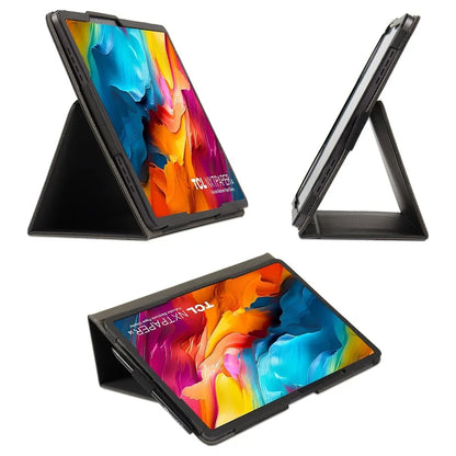 Case For TCL NXTPAPER 14 Case 9491G 14.3" Tablet PC Magnetic Cover with Hand Strap PU Leather Flip Book Funda