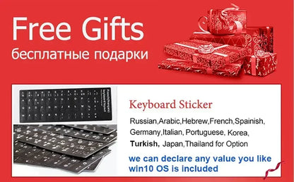 15.6'' Global Laptop Windows 11 Intel Celeron N5095 16GB RAM 128GB-1TB SSD 2.4G/5G WiFi Ultra-Narrow Bezel Fast Shipping