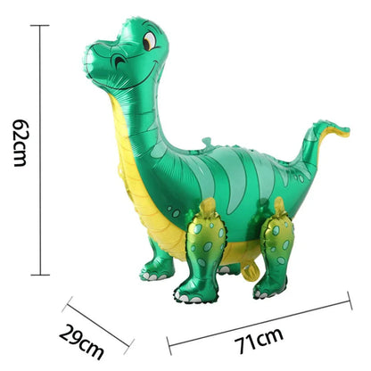 3D Self standing Dinosaur Tyrannosaurus Animal Balloons for Birthday Party Baby Shower Decoration Kit Inflatable Party Supplies