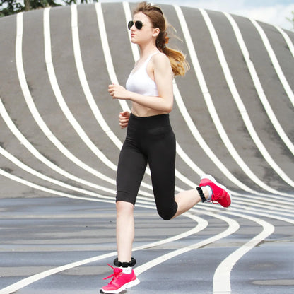 1/2/4 LB poignet poids Yoga Fitness exercice Triangle Silicone réglable cheville poignet protecteur poids bracelet Jogging bracelet