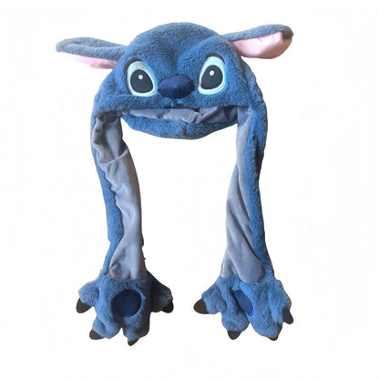 Stitch Anime Hat Stitch Moving Ears Shake Plush Hat Kawaii stitch  Ears Toys Hats for Girls Birthday Christmas Gifts