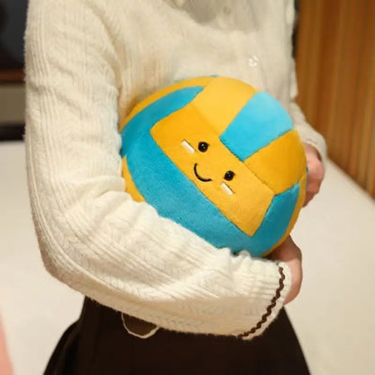 Jellycat Plush, New Volleyball Doll, Handmade Toy, Cute Cartoon Doll, Cushion, Children's Birthday Gift