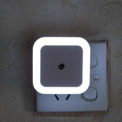 Mini veilleuse LED sans fil avec capteur, prise EU/US, éclairage décoratif pour chambre d'enfant, salon