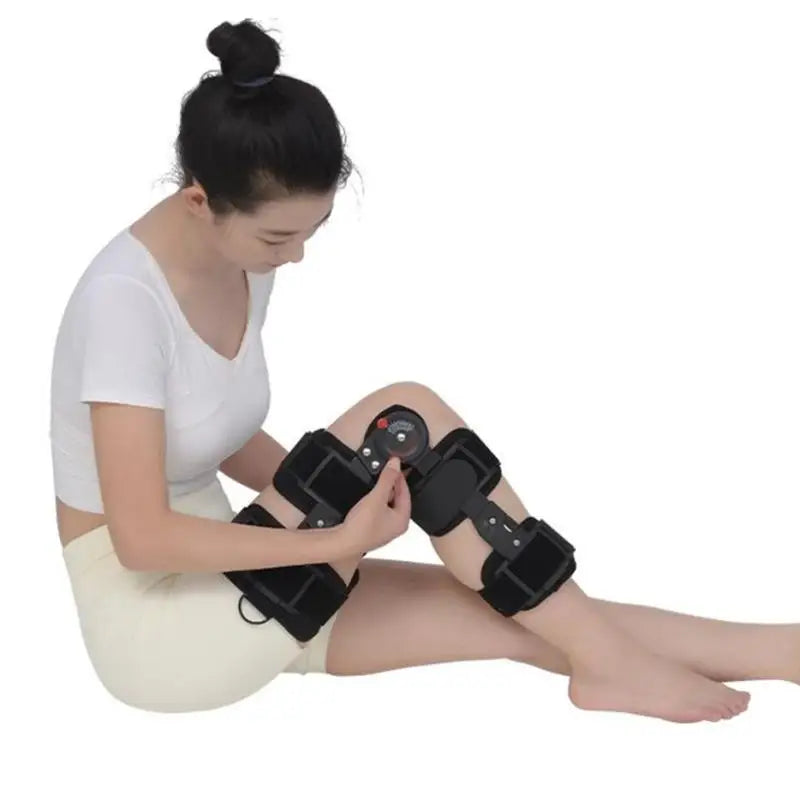 Stabilisateur de soutien orthopédique après chirurgie, genouillère articulée réglable, civière de Fixation des articulations du genou, stabilisateurs de récupération des jambes