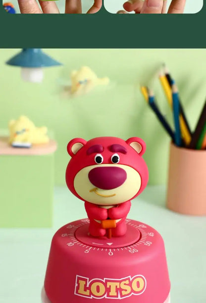 Stitchou Cute Cartoons Cute Pet Stitchou Timer Student Self-Discipline Learning Times Management Kitchen Machinery Timing Reminder