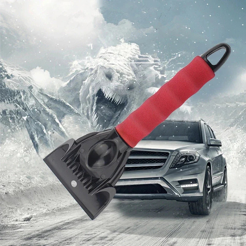 Grattoir à glace et pelle à neige pour voiture - Pare-brise - Dégivrage automatique - Outil de nettoyage hivernal - Accessoires auto