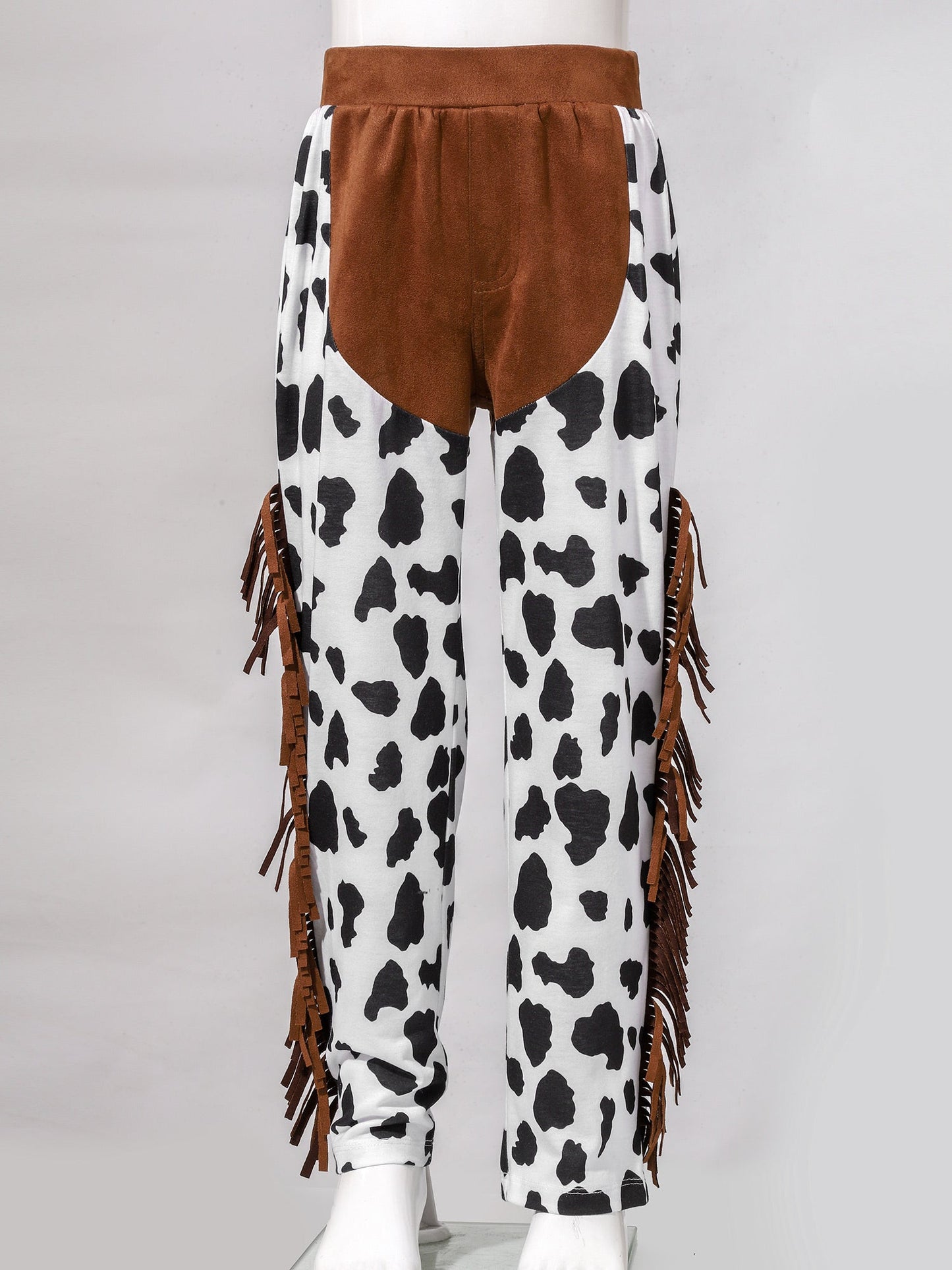 Costume de Cowboy Occidental pour Enfant, Déguisement de Cowgirl, Jeu, Interface West, ixd'Halloween, Cosplay, Ensembles de 4 Pièces, Performance sur Scène Trempée