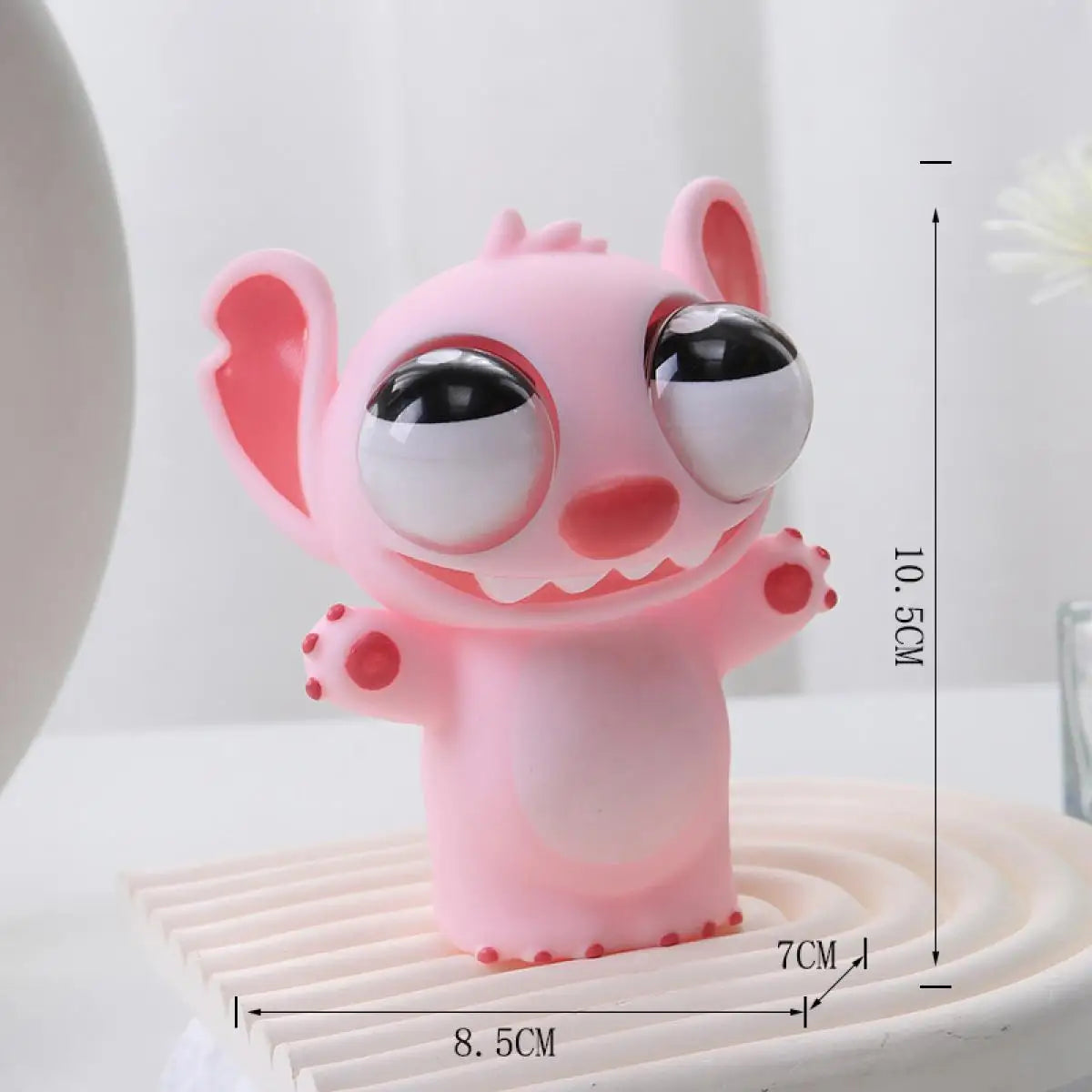 New Stitch Squishy Stress Relief Toy Pop Out Eye Funny Fidget Sensory Toy for Adults Kids Anxiety Relief Desk Decor Funny Gift