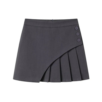 Summer golf suit pleated skirt, 2025 new Korean golf skirt, fashionable A-line short skirt, women's golf culottes