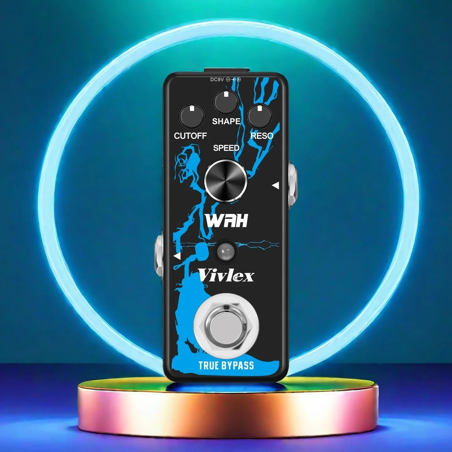Rowin meilleur effet de Compression de pédale de compresseur de guitare de boîte de Comp analogique pour pédale de basse de guitare électrique True Bypass CS-3