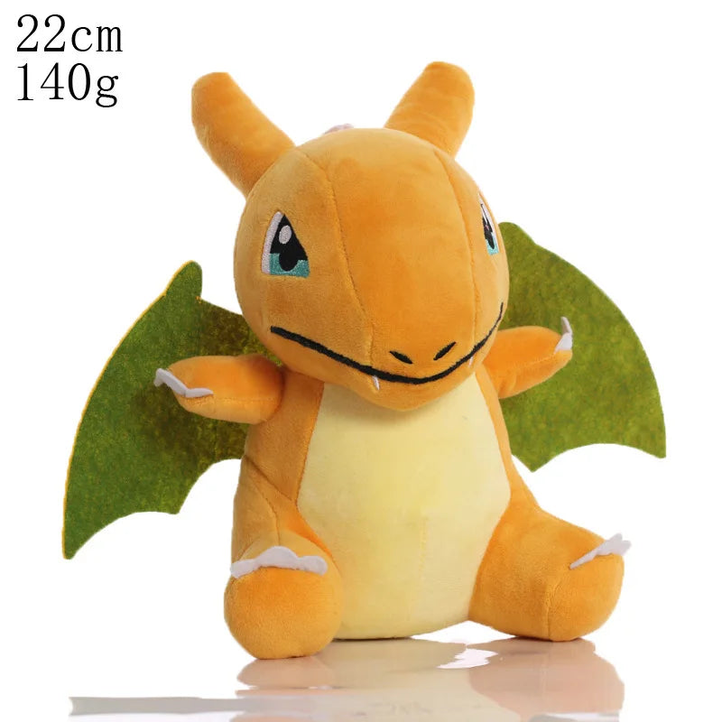 Pikachu Pokemon Plush Doll Charmander Bulbasaur Squirtle Psyduck Eevee Plush Soft Stuffed Animals Peluche Plushie Toy Gifts