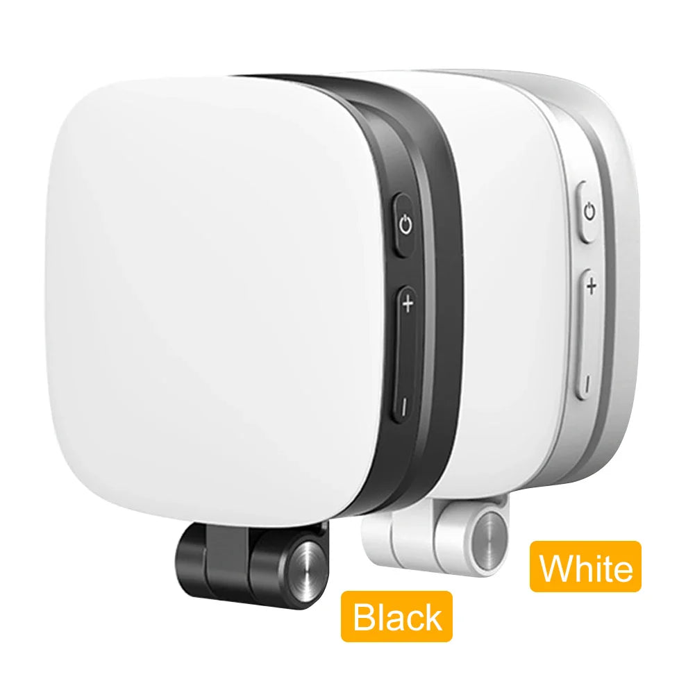 Magnetic Phone Selfie Light Mobile Phone Fill Light with Mirror Folding LED Phone Fill Light Rechargeable for Makeup Photography