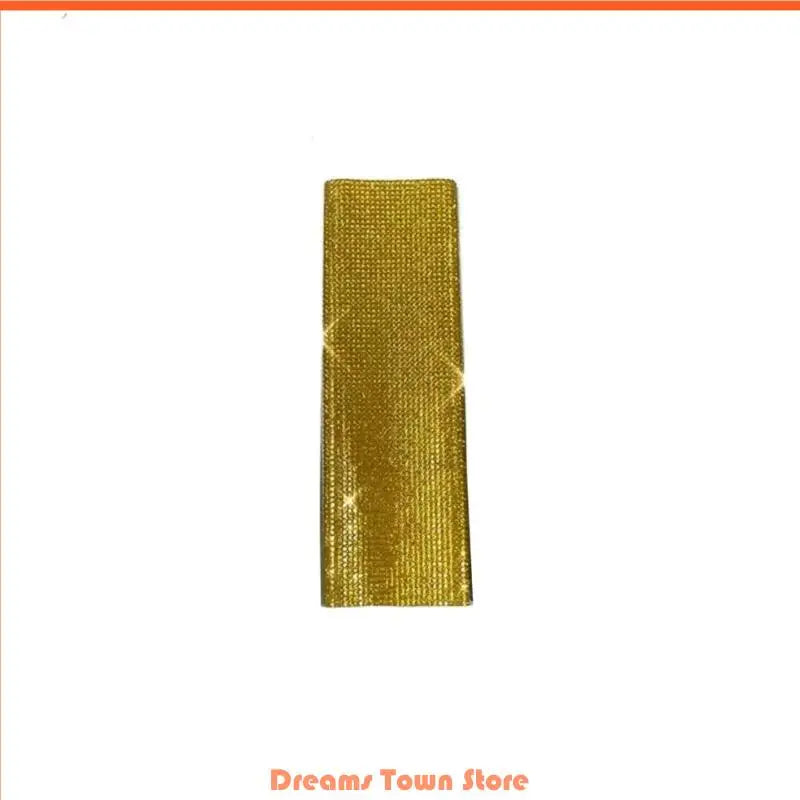 Decorative protective cover for microphone, adorned with rhinestones and sequins, compatible with 90% of portable wireless microphones used in KTVs and bars.