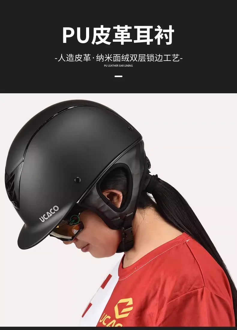 Riding Helmet Equestrian Helmet Rider Equipment Breathable and Adjustable