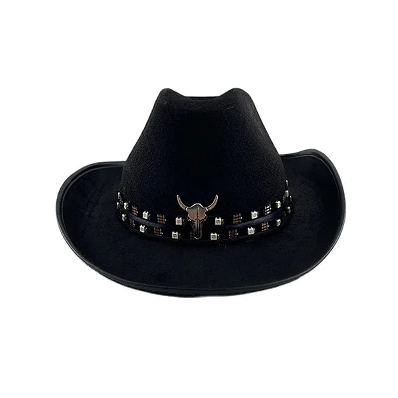 Chapeau de cowboy LED télécommandé pour femmes et hommes, chapeaux de cow-girl occidentaux, robe de l'ouest, vêtements de sauna scintillants pour Halloween, casquette unisexe, mode