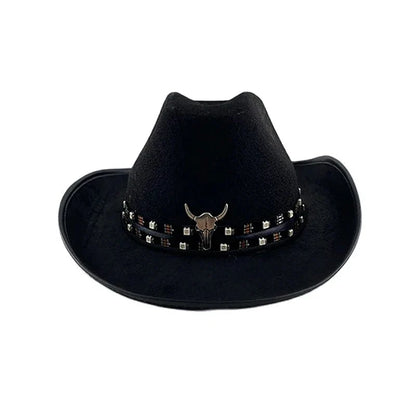 Chapeau de cowboy LED télécommandé pour femmes et hommes, chapeaux de cow-girl occidentaux, robe de l'ouest, vêtements de sauna scintillants pour Halloween, casquette unisexe, mode