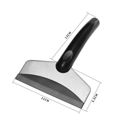 Durable Car Ice Scraper, Windshield Snow Shovel, Glass Defroster, Stainless Steel Winter Automotive Accessories