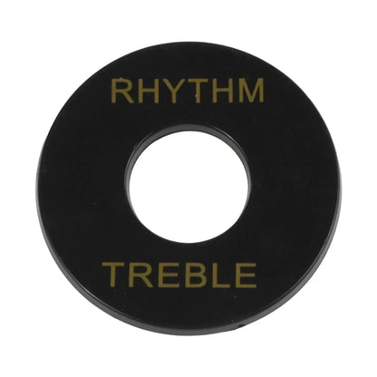 Anneau de commutation de sélection de rythme/treble, pour guitare Gibson Les Paul, interrupteur à trois vitesses, plaque de protection, anneau de sélection de couleurs