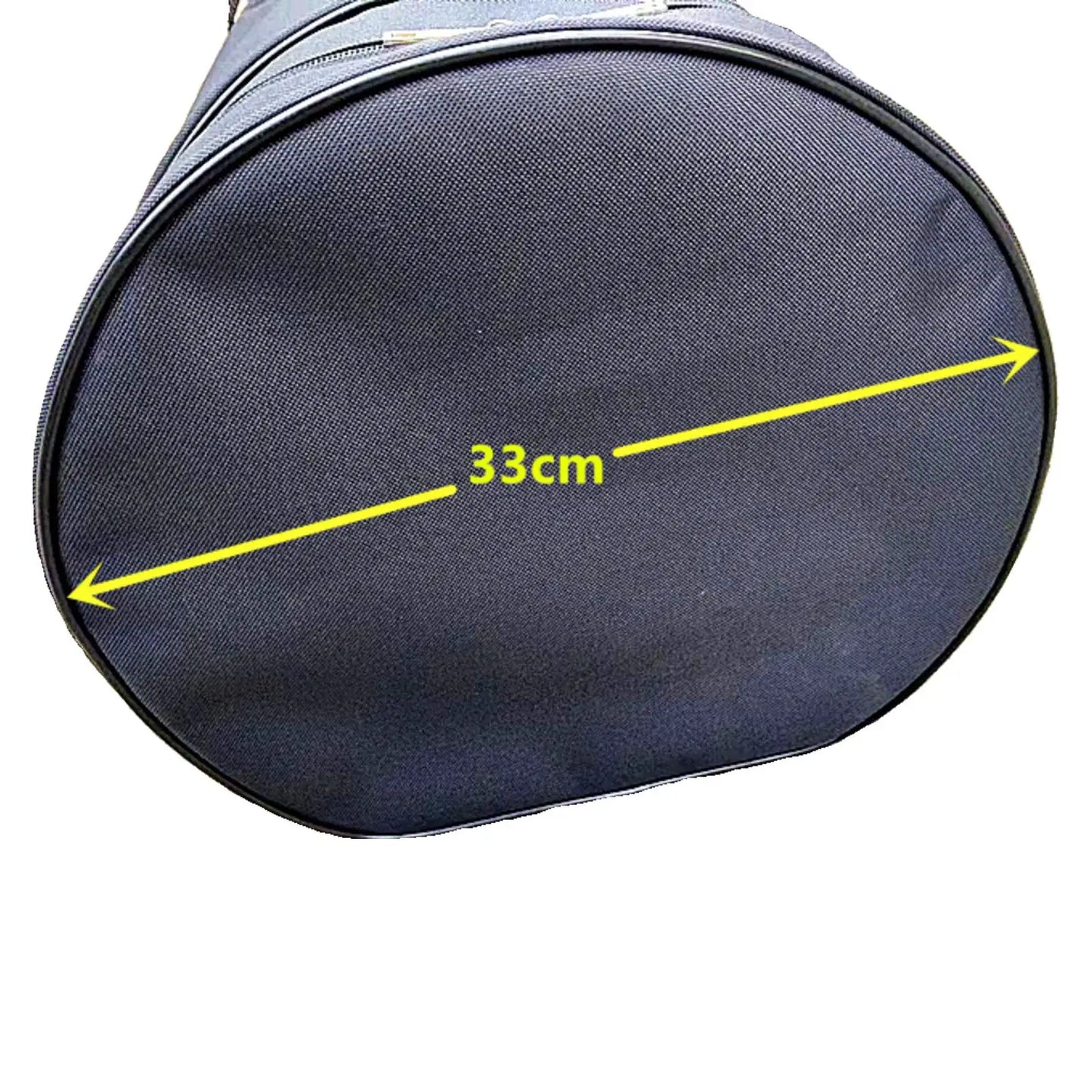 Sac de transport de matériel de batterie noir pour le transport, sac d'accessoires de batterie Portable