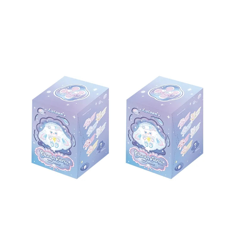 Boîte mystère Original Blind Box Loloan Ocean Series Pendentif mignon pour sac à dos Décoration de chambre Jouet Cadeau surprise d'anniversaire/de Noël