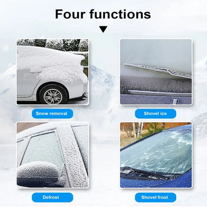 SEAMETAL voiture grattoir à glace pelle de déneigement hiver pare-brise fenêtre nettoyage de la neige outil de grattage brise-glace automatique pelle à neige