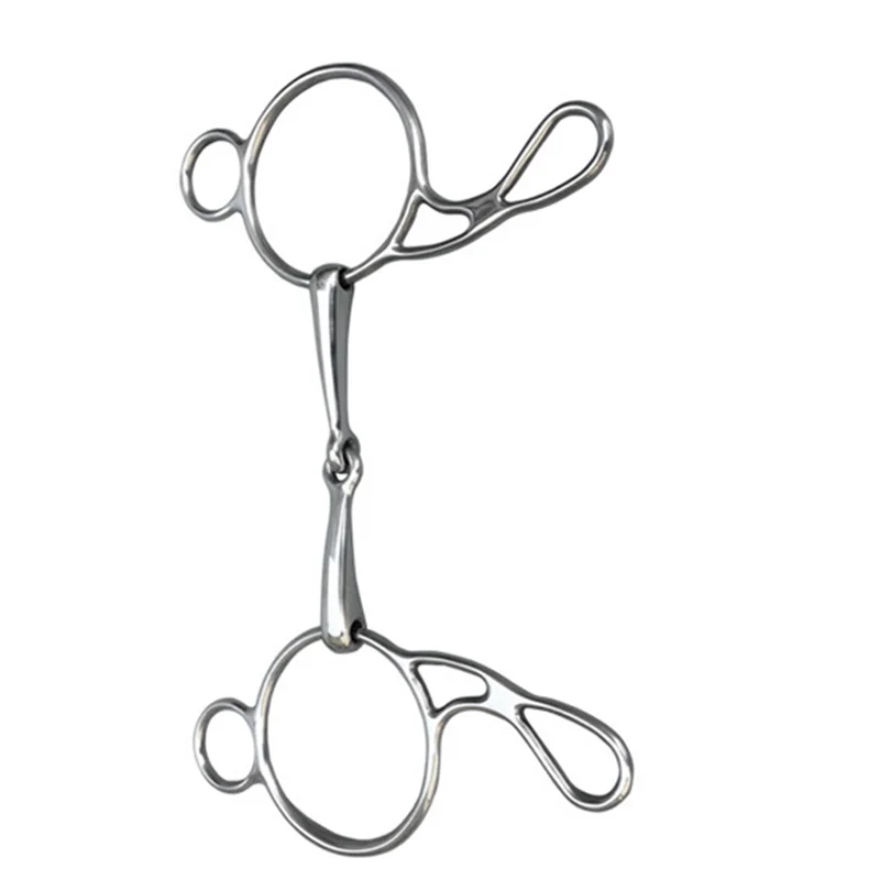 Horse Bit Ring Horse Mouth Snaffle Bit Horse Mouth Bit Forequestrian Training Equipment