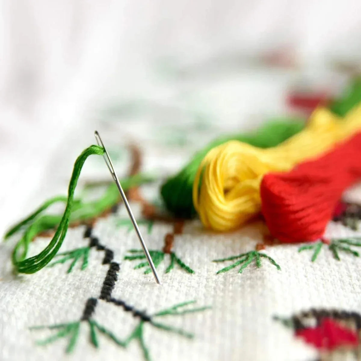 DIY Embroidery Stitchou Practice Kit Handmade Embroidery Starter for Beginner Hand Stitchou Embroidery Skill Techniques