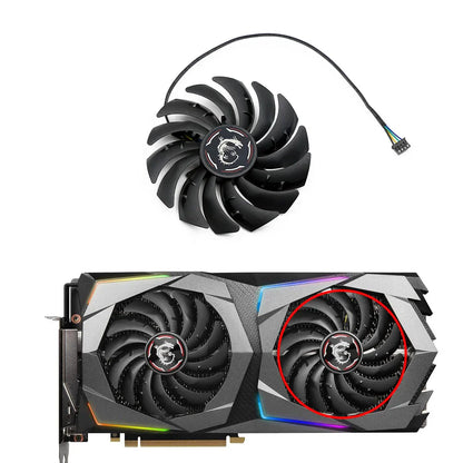 95MM PLD10010S12HH RTX2070 X-8G Cooler Fan For GeForce MSI RTX 2070 GAMING Z Card Cooling Fan