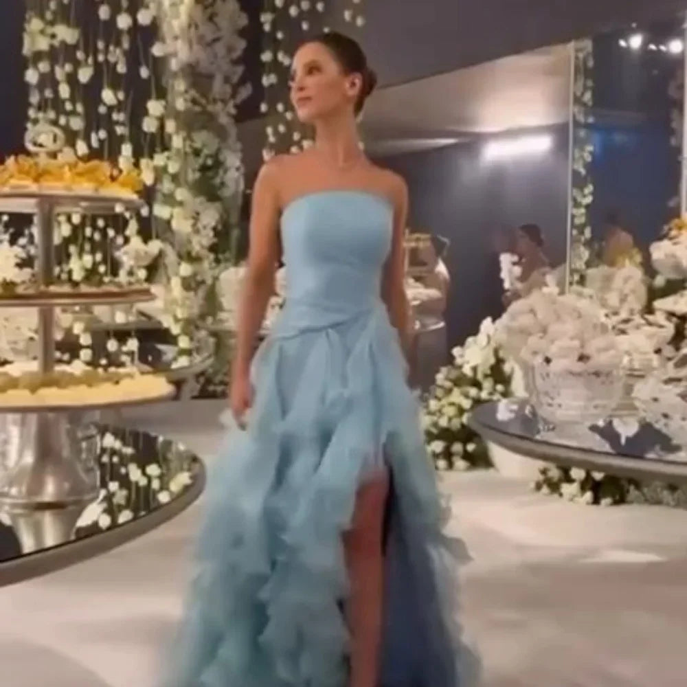 Prom Party Cocktail Evening Dresses Ball Gowns Wedding Guest Dress Women Robe Soiree Simple and Elegant Formal Dress Customized