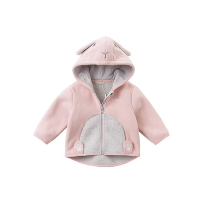 Dave Bella Cute Animal Shape Children Hoodie Cartoon Boys Girls Coat Autumn Warm Hooded Outerwear Toddler Girl Clothes DBX14462