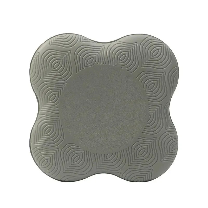 TPE Thickened Anti Slip Yoga Kneeling Pad Knee Pad Soft Flat Support Pad Slow Rebound Non-slip Pad Sports Fitness Mat