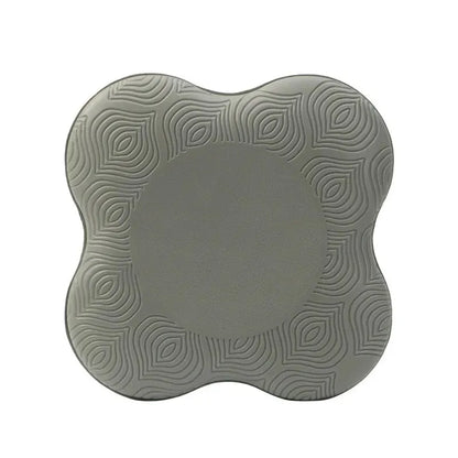 TPE Thickened Anti Slip Yoga Kneeling Pad Knee Pad Soft Flat Support Pad Slow Rebound Non-slip Pad Sports Fitness Mat