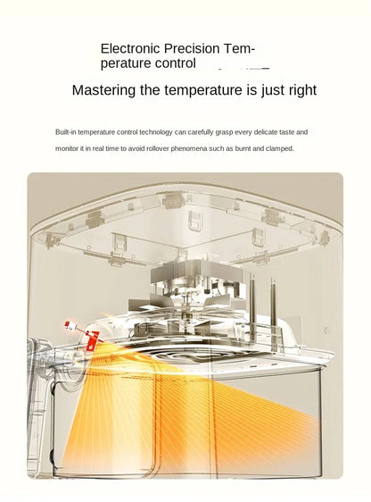 Air fryer multifunctional household high-capacity electric oven, fully automatic intelligent french fry machine