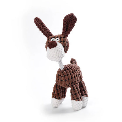 Matkey-Jouets en peluche pour grands chiens, mâcheurs agressifs, jouets à mâcher durables pour chiots grinçants